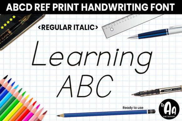 Abcd Ref Regular Italic: A Versatile Display Font for Creative Campaigns