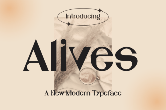 Alives: The Bold and Minimalist Font for Editorial Design