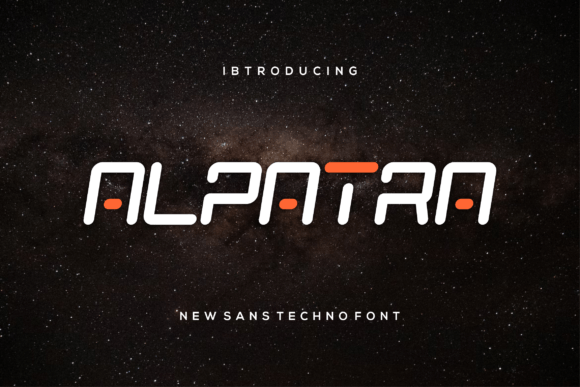 Alpatra: The Perfect Techno Display Font for Your Brand