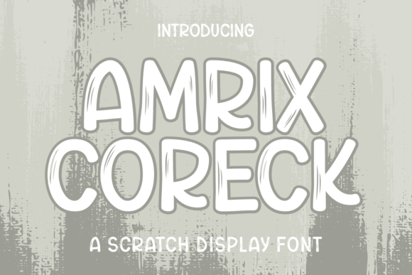 Amrix Coreck: A Bold Display Font for Impactful Web Typography