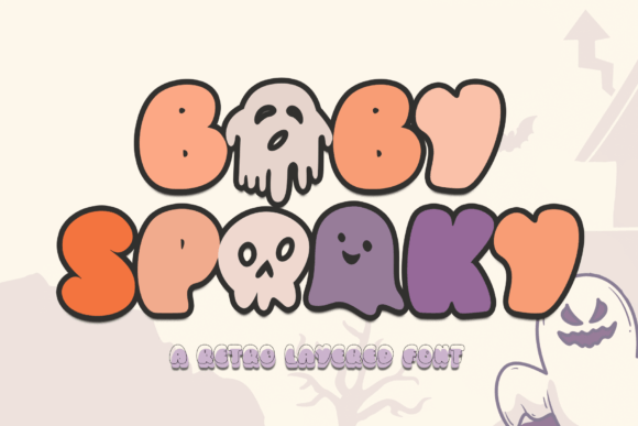 Baby Spooky Font for Playful, Retro-Inspired Campaigns
