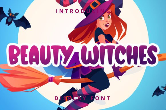 Beauty Witches: A Playful Display Font for Joyful Design