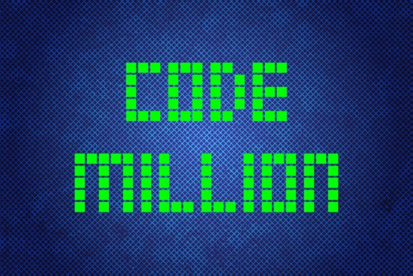 Code Million: The Futuristic Font for Impactful Campaigns