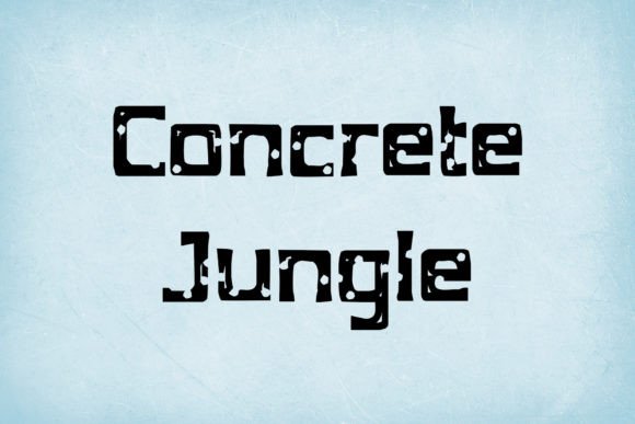 Concrete Jungle: The Perfect Font for Eye-Catching Campaigns