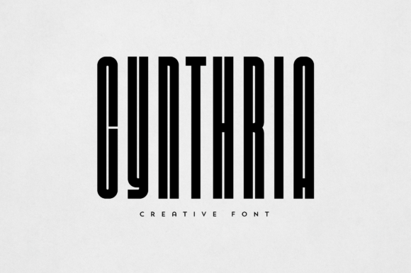 Cynthria: An Elegant and Versatile Display Font