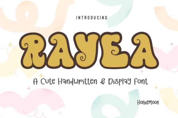 Discover the Charm of Ravea: A Fun and Bold Display Font