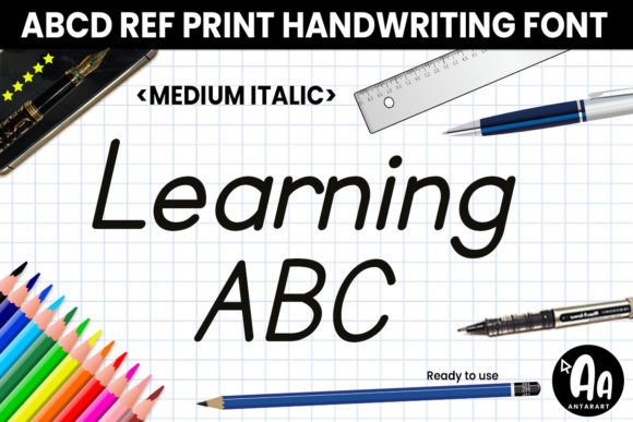 Enhance Your Brand with Abcd Ref Medium Italic Font