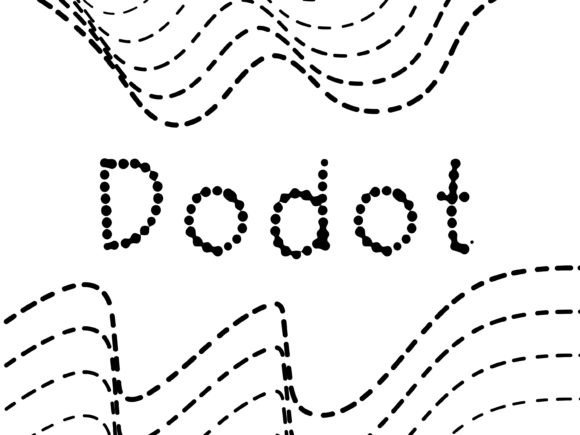 Enhance Your Brand with Dodot: A Creative Display Font