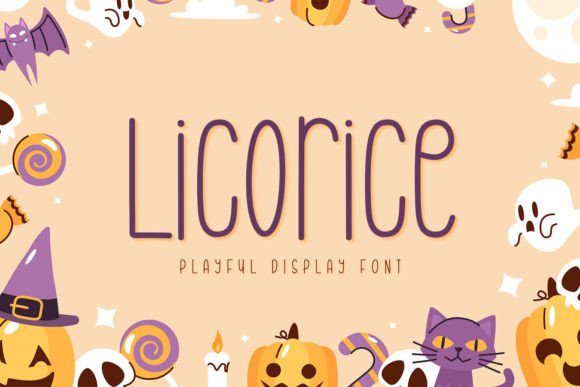 Enhance Your Brand with Licorice: A Playful Display Font