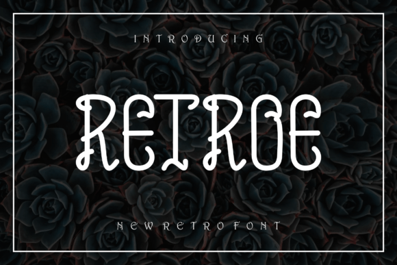 Enhance Your Brand with Retroe: A Fun and Unique Display Font