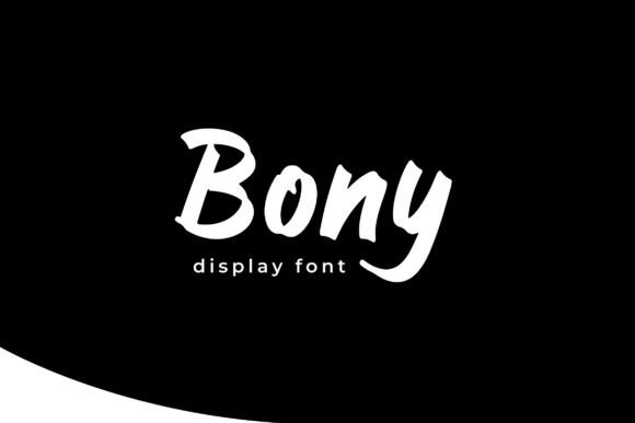 Enhance Your Campaigns with Bony, the Modern Brush Font