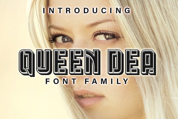 Enhance Your Campaigns with Queen Dea, the Bold Display Font
