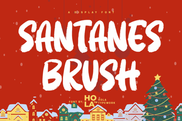 Enhance Your Web Design with Santanes Brush Font