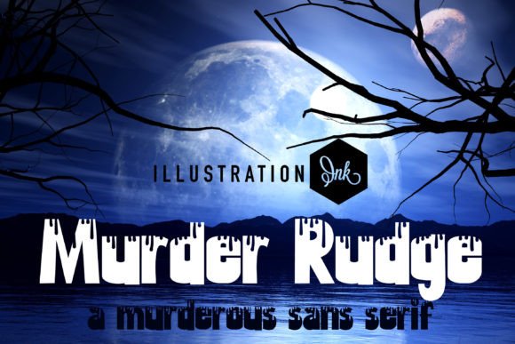 Exploring Murder Rudge: A Blocky Display Font for Editorial Design