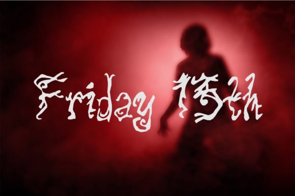 Friday 13th: A Unique Display Font for Creative Campaigns