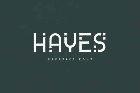 Hayes: The Elegant Display Font for Creative Branding