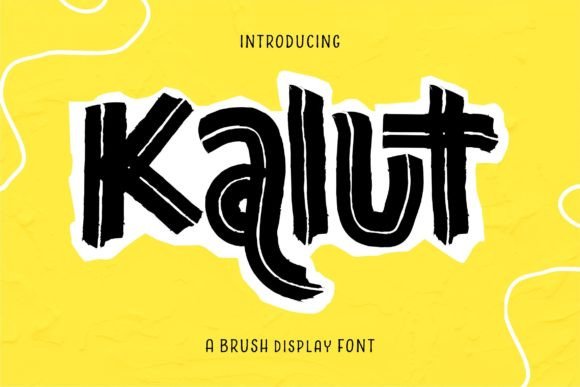 Kalut: The Fun and Cool Brush Display Font for Creative Campaigns