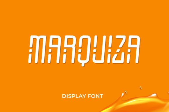 Marquiza: The Modern Display Font for Clear Campaigns