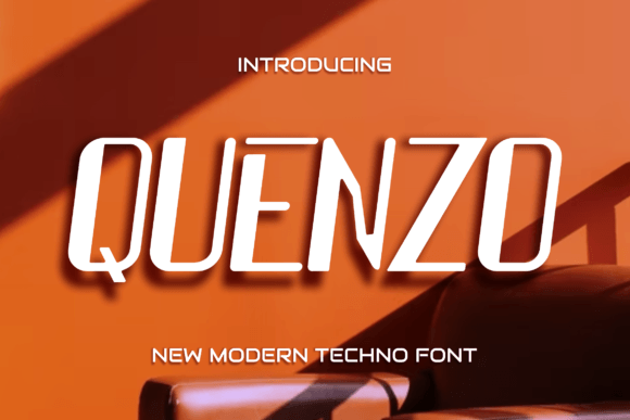 Quenzo: A Fun and Cool Display Font for Modern Design