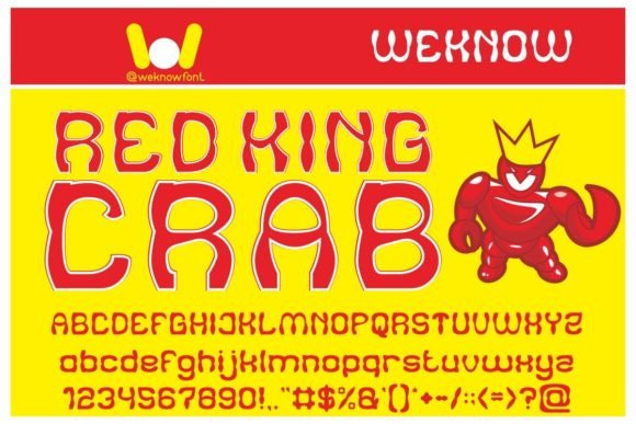 Red King Crab: A Premium Font for Editorial Design