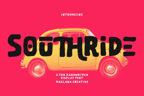 Southride Display Font for Playful, Professional Branding