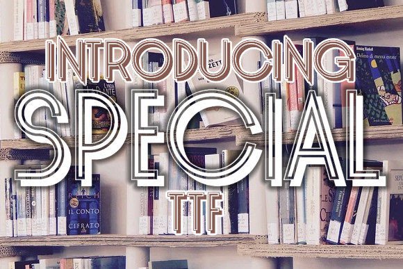 Special: The Retro Display Font for Your Brand