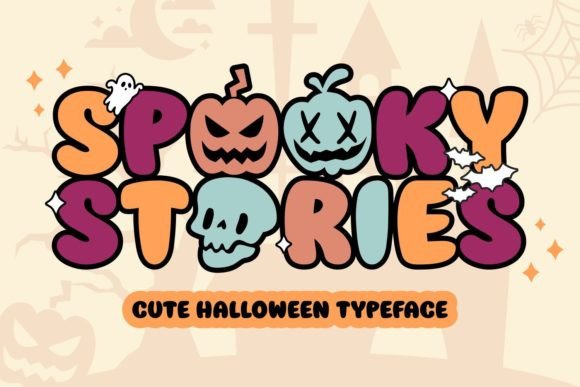 Spooky Stories: A Halloween-Themed Display Font That Delivers Instant Atmosphere