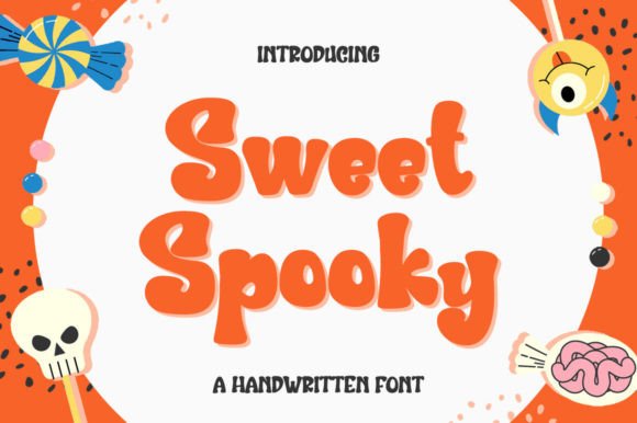 Sweet Spooky: A Playful Display Font for October Creativity