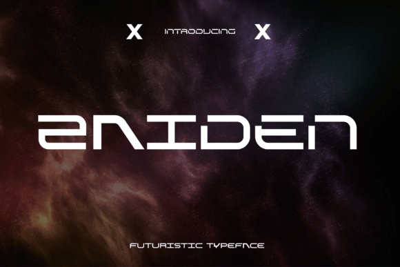 Unleash Creativity with Zaiden: A Futuristic Display Font