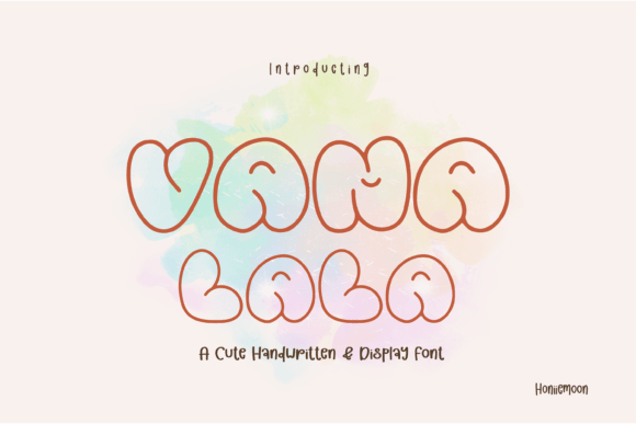 Vanalala: A Fun and Versatile Display Font